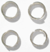 Split Ring 6mm Nickel
