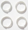 Split Ring 8mm Silver