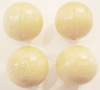 Wooden bead round 20mm Natural