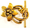 Toggle clasp Brass