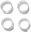 Split Ring 10mm Silver